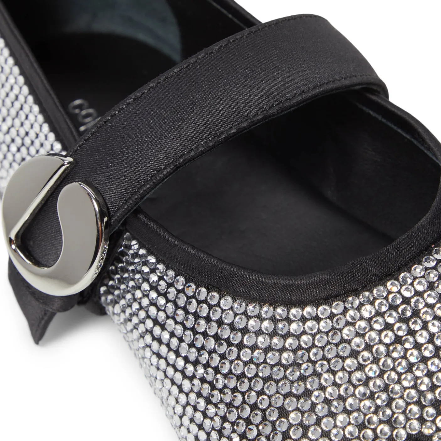 COPERNI Crystal-Embellished Five-Toe Ballerina Belt Flat