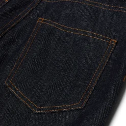 COPERNI Faux Fur Hem Corsair Denim Trousers