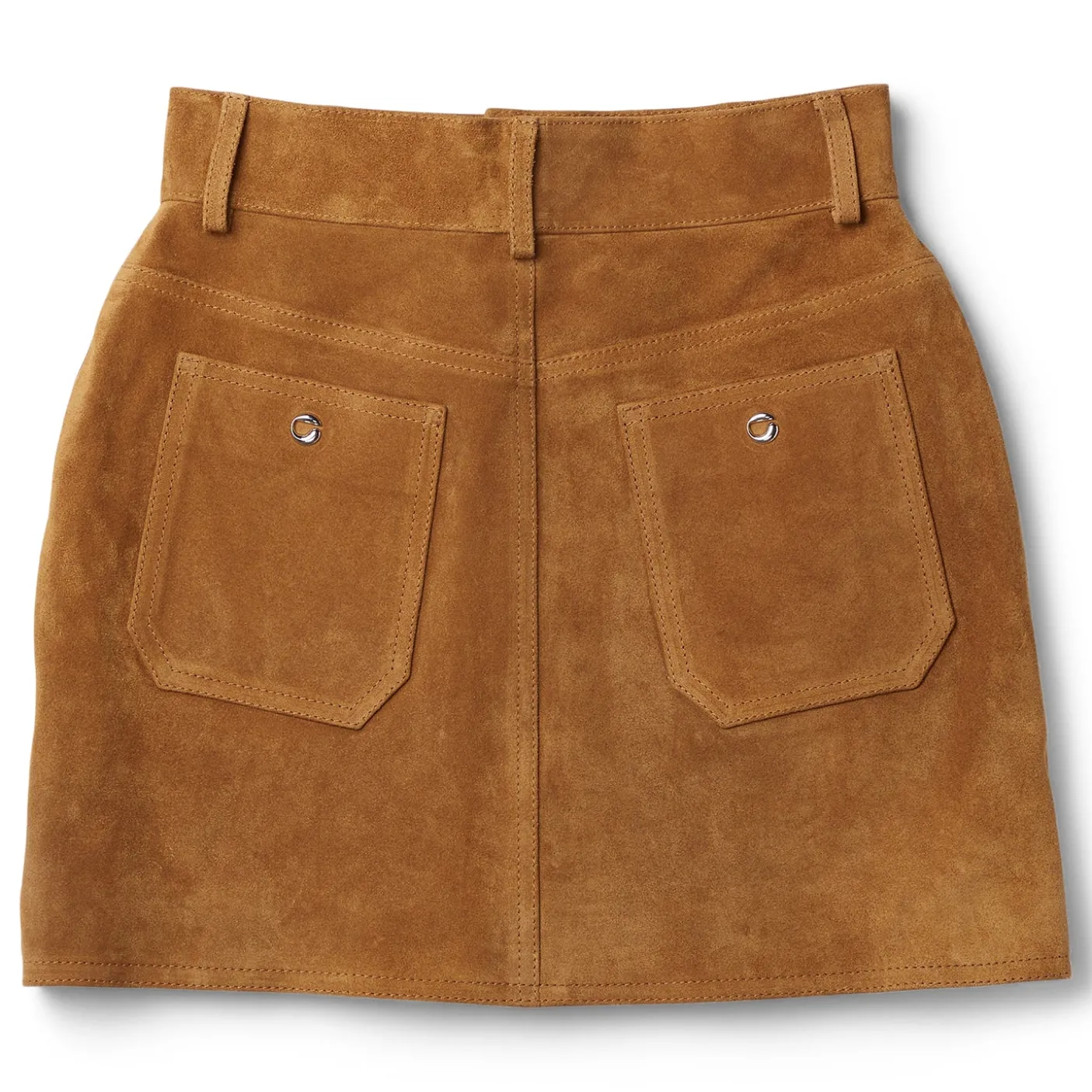 COPERNI Four Pocket Suede Mini Skirt