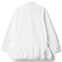 COPERNI Gathered Hem Shirt Dress