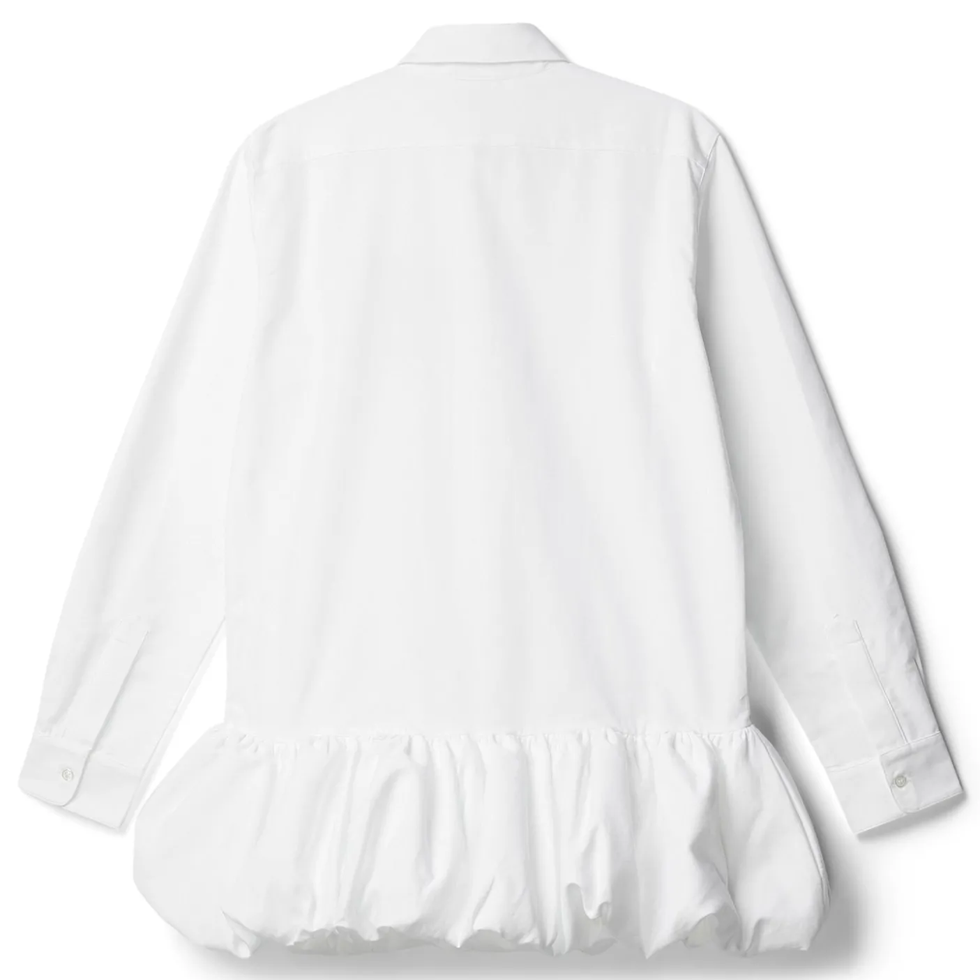 COPERNI Gathered Hem Shirt Dress