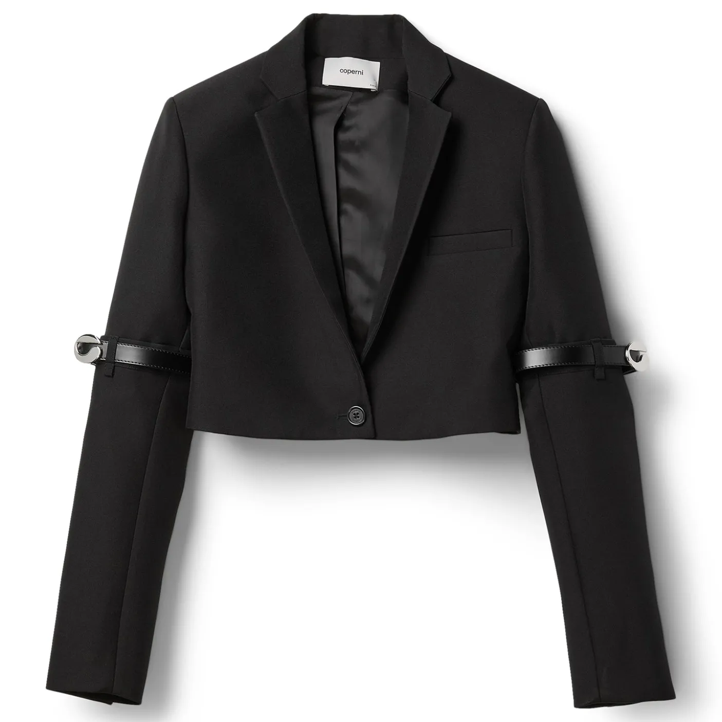 COPERNI Hybrid Cropped Tailored Jacket