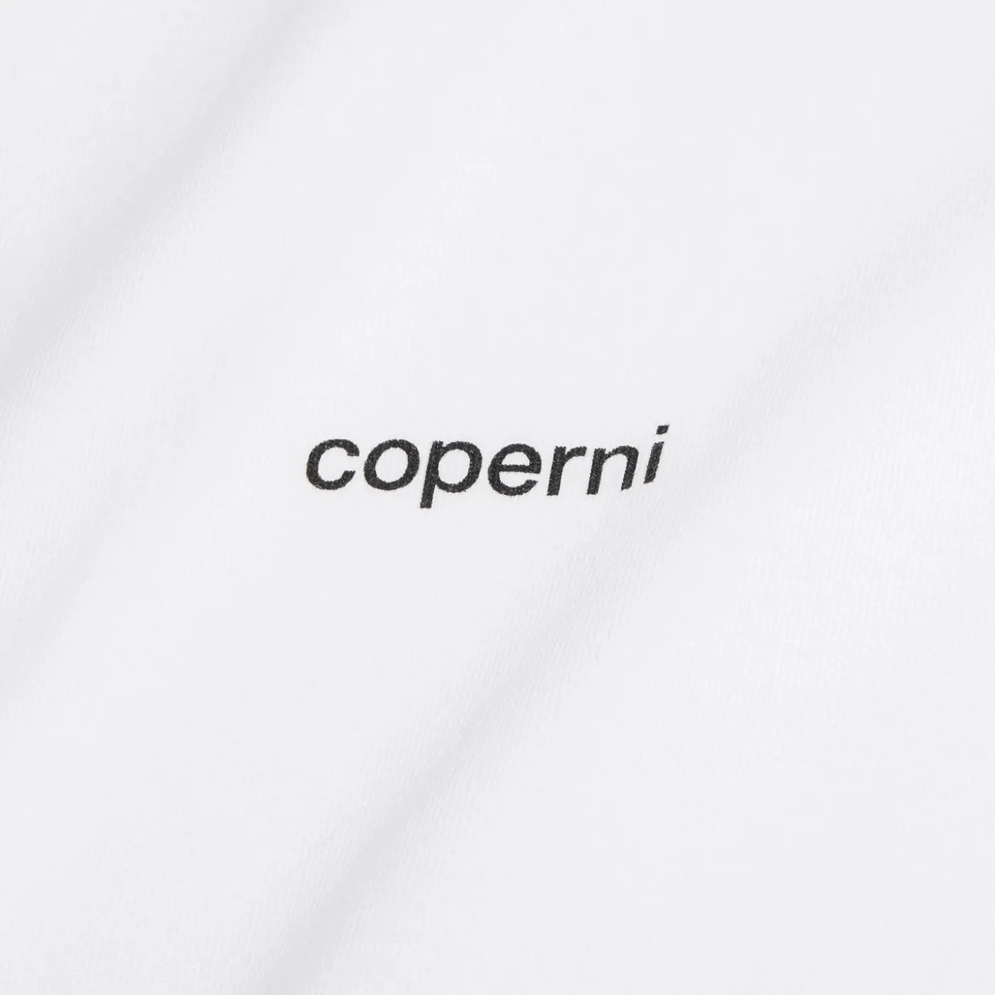 COPERNI Ruffle Logo Boxy T-Shirt