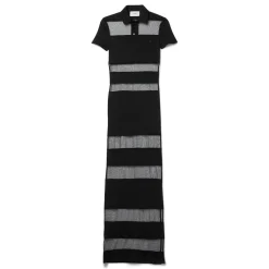 COPERNI Striped Sheer Polo Dress