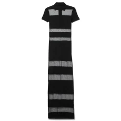 COPERNI Striped Sheer Polo Dress