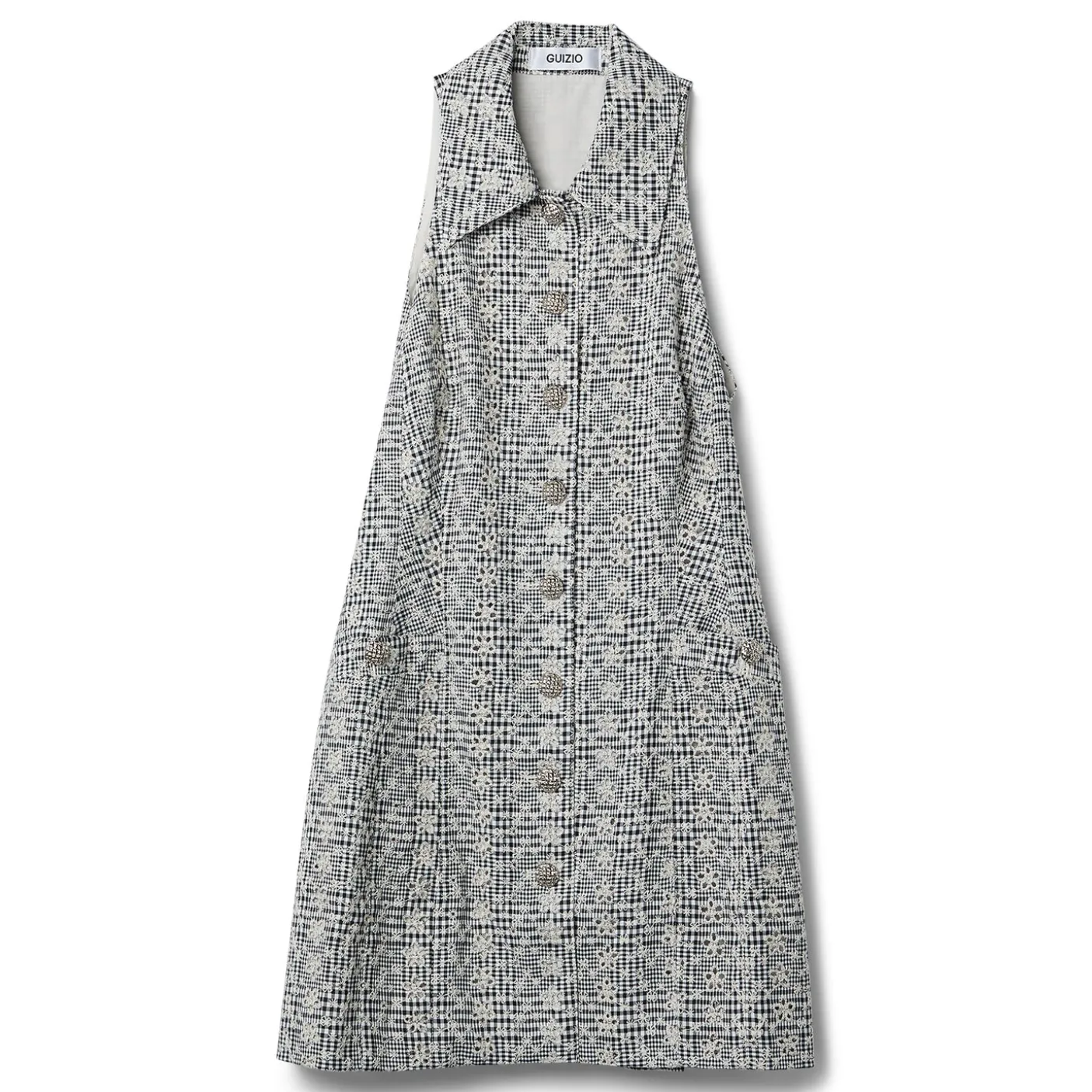 Danielle Guizio Isla Gingham Dress
