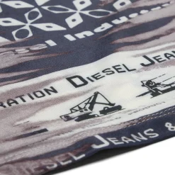Diesel Jersey Top with Bandana Neck Tie