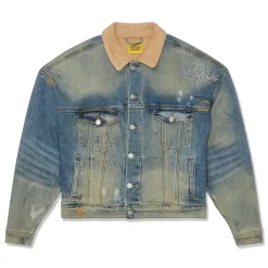 Diet Starts Monday Denim Sherpa Trucker