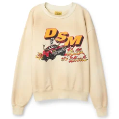 Diet Starts Monday French Terry Hell on Wheels Sweatshirt