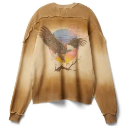 Diet Starts Monday Sunset Waffle Long Sleeve