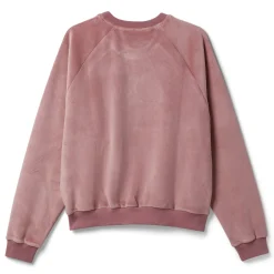 Dime Cursive Velvet Crewneck