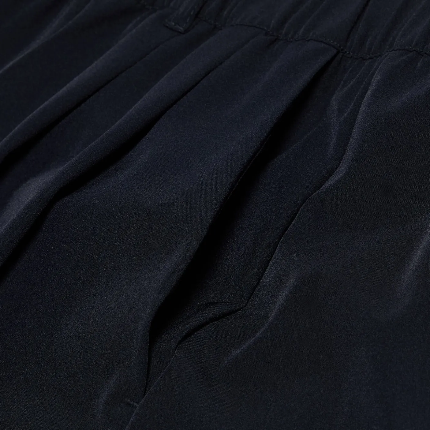 Dime Pleated Nylon Pants