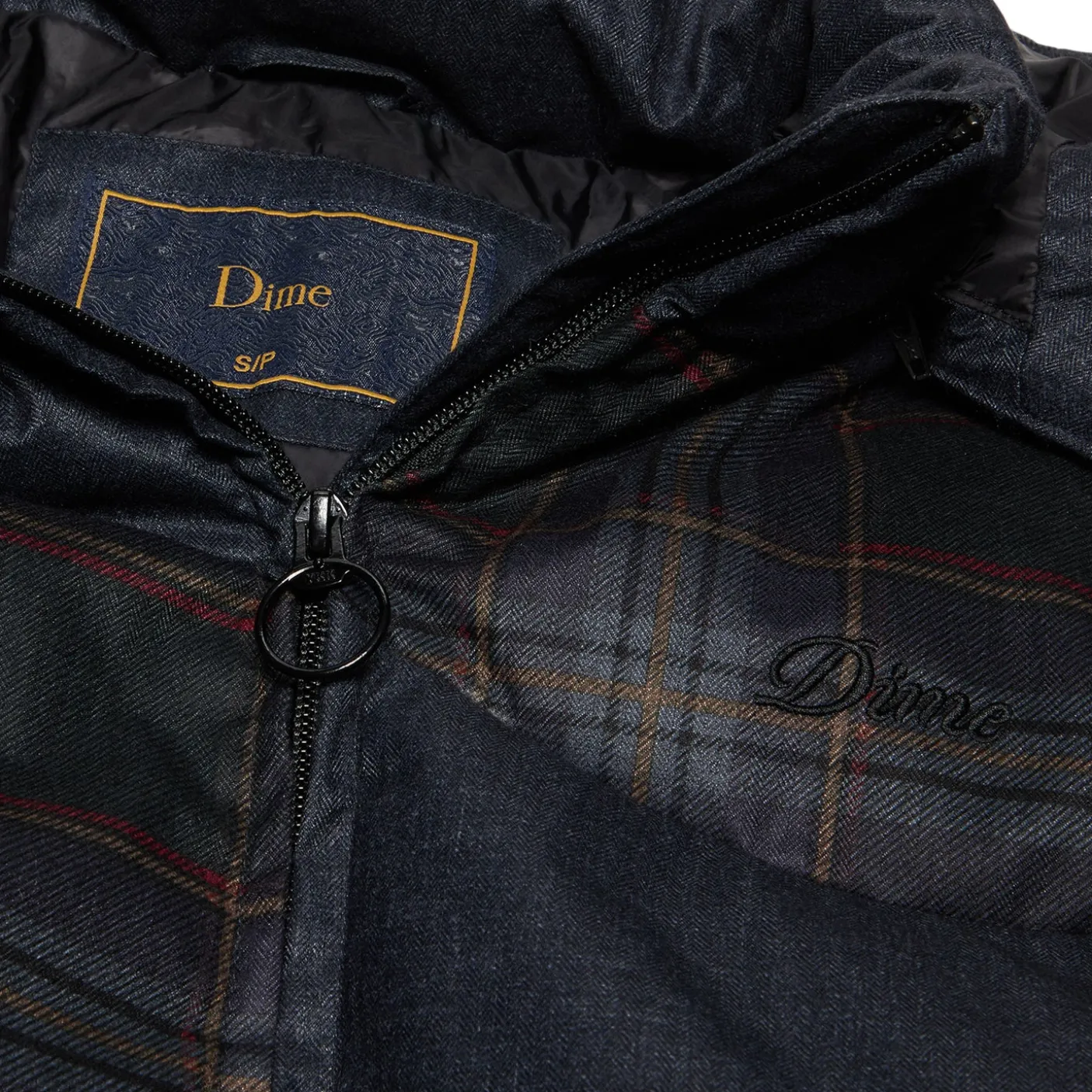 Dime Premium Tweed Puffer Jacket