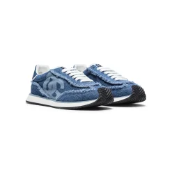 Dolce & Gabbana Denim Low-Top Sneakers