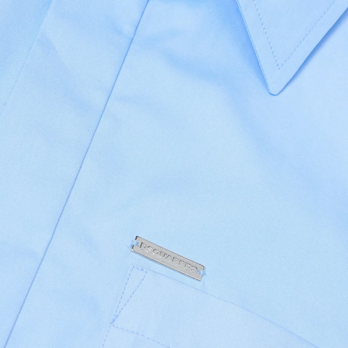 Dsquared2 Rounded Cropped Shirt
