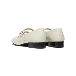 DUKE + DEXTER Ruby Off-white Kiss Mary Jane