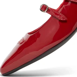 DUKE + DEXTER Ruby Red Patent Mary Jane