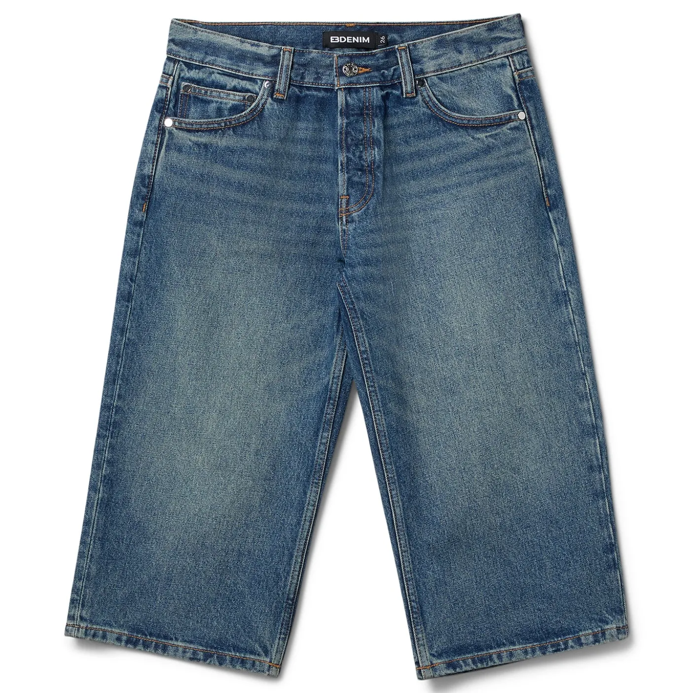 EB Denim Adley Low Rise Loose Capri
