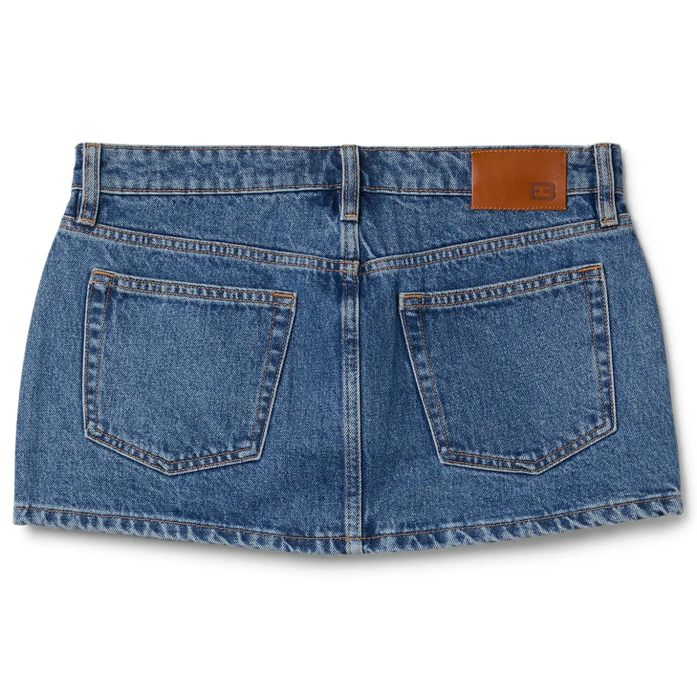 EB Denim Cherry Mini Skirt
