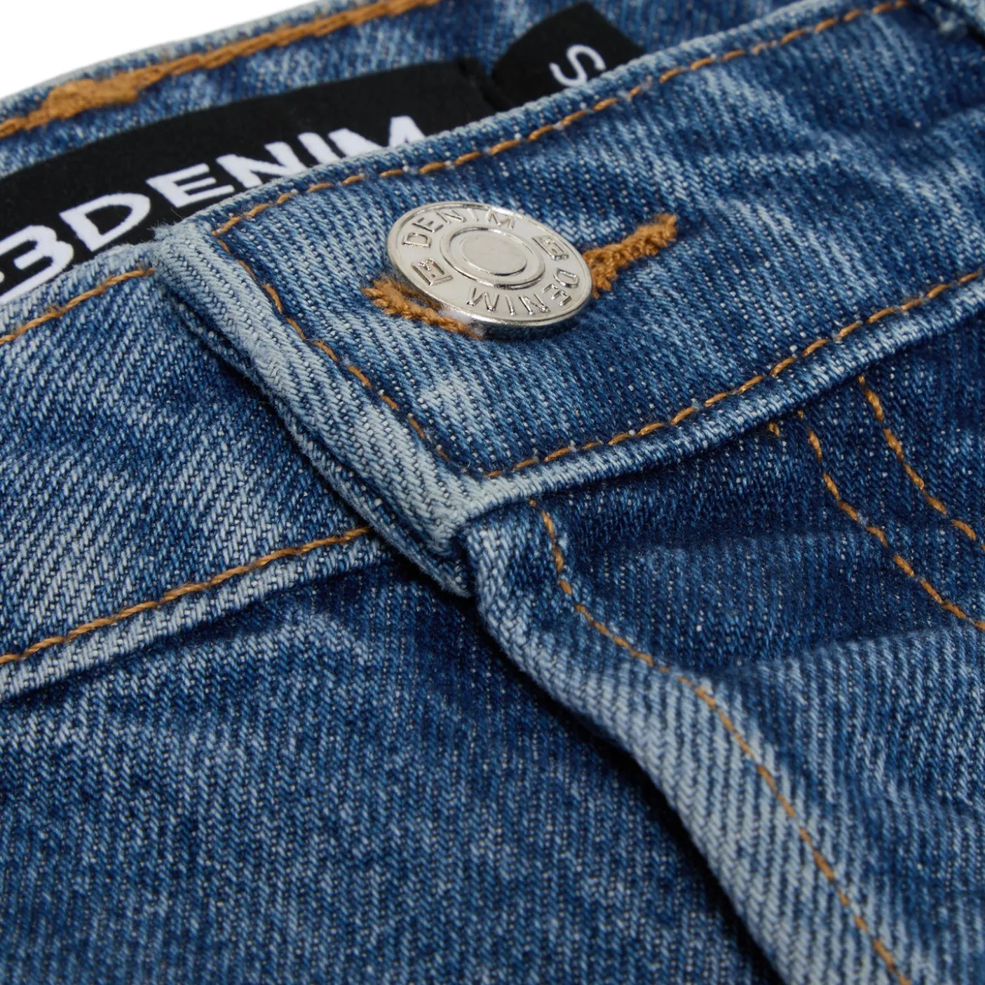 EB Denim Cherry Mini Skirt