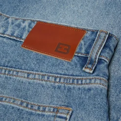 EB Denim Enzo Cropped Mid Rise Barrel