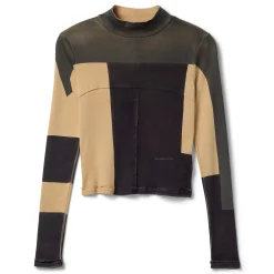 Eckhaus Latta Lapped Baby Turtleneck Top