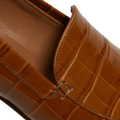 GIABORGHINI Money Printed Leather Loafer