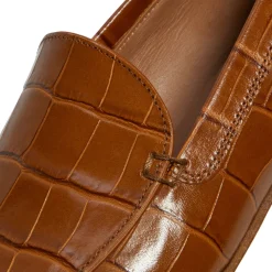 GIABORGHINI Money Printed Leather Loafer