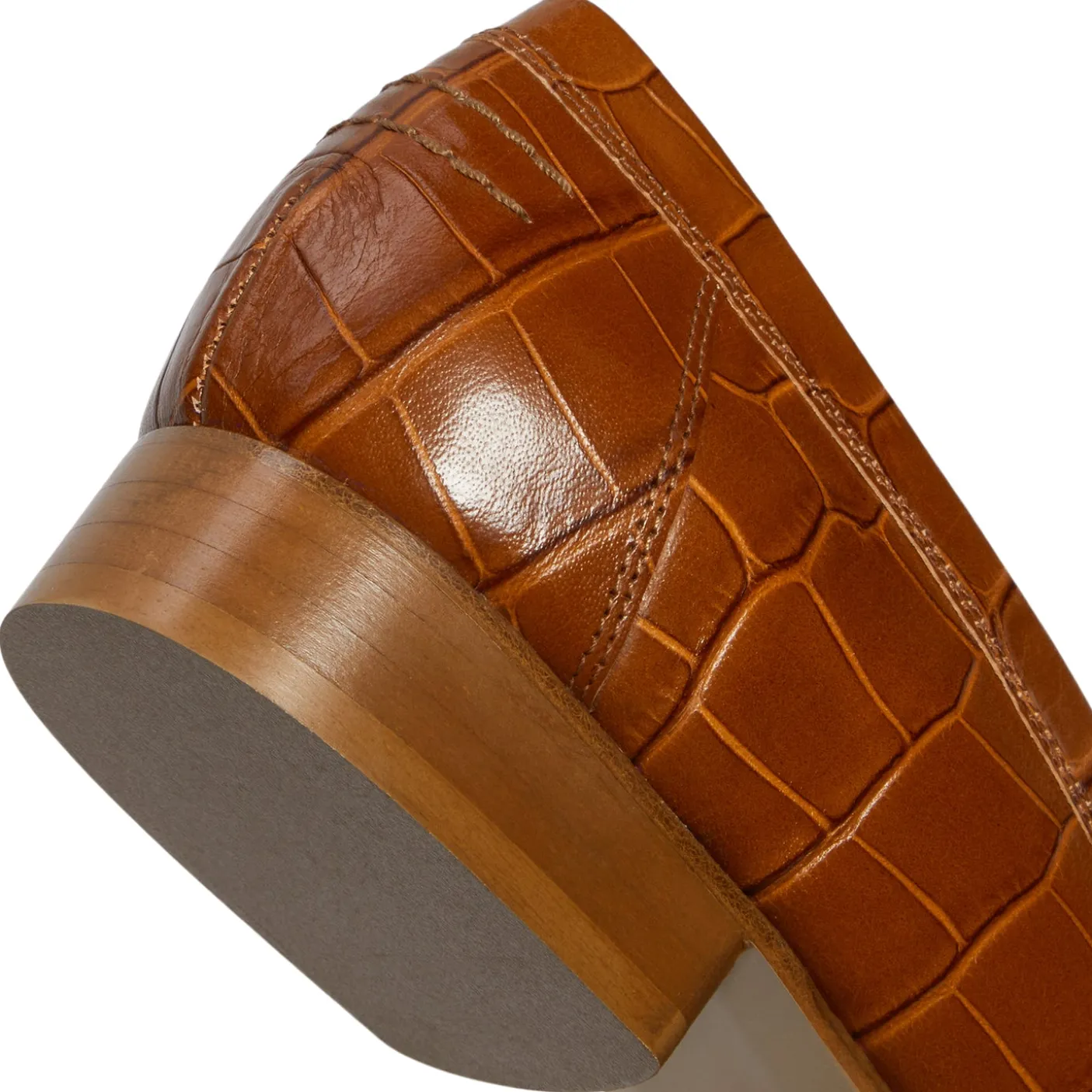 GIABORGHINI Money Printed Leather Loafer