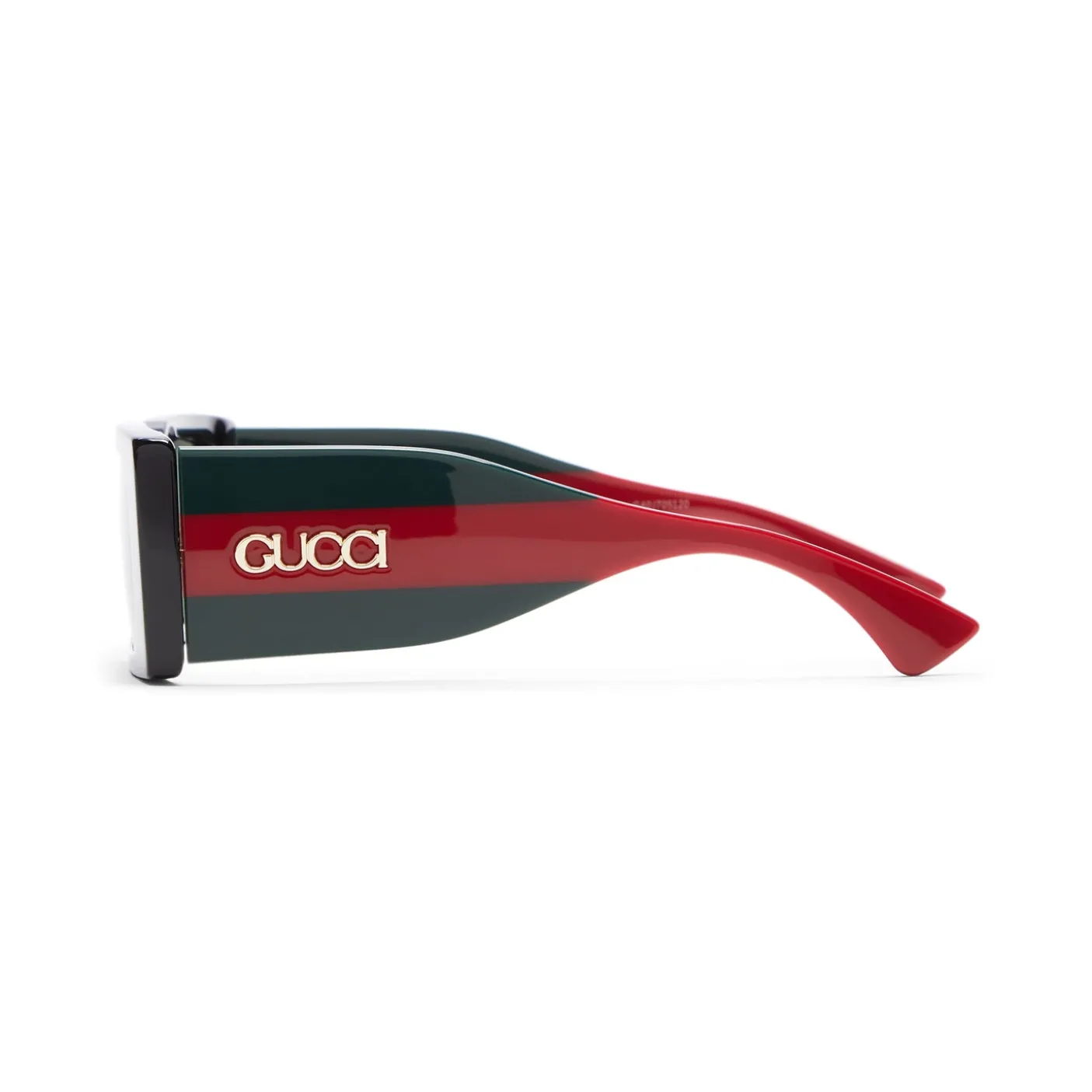 Gucci Logo Rectangular Frame Sunglasses