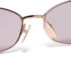 Gucci Oval Frame Sunglasses