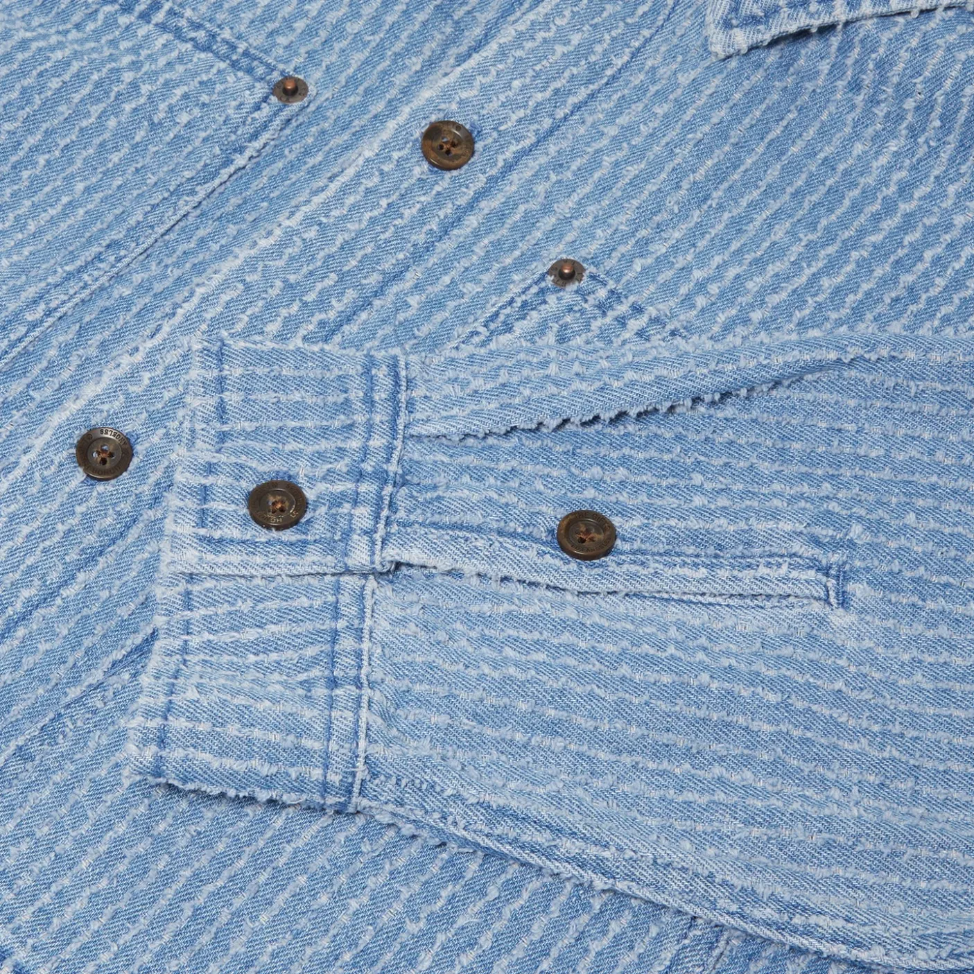 Honor The Gift Honor INC Cropped Shop Jacket B-Summer Womens Cropped Carpenter Novelty Denim Jacket