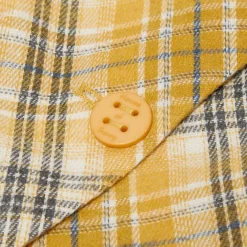 House of Sunny Check Collarless Blazer