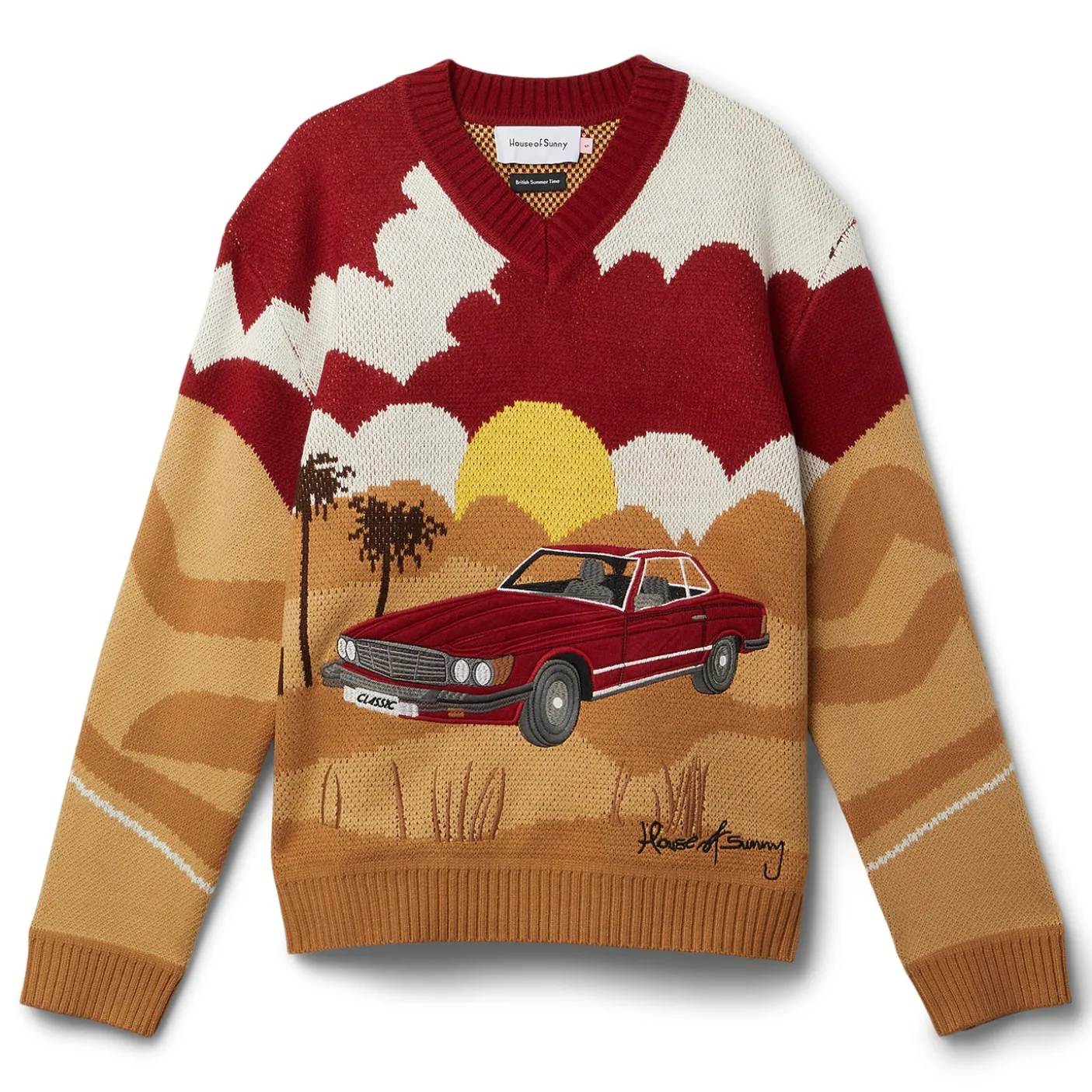 House of Sunny On The Road Knit Sweater