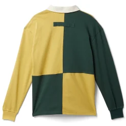House of Sunny Panneled Power Logo Button Up Top