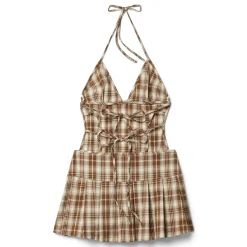 House of Sunny The Hoxton Check Dress