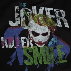 Junya Watanabe Silk Scarf Panel Dark Knight Graphic T-Shirt