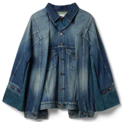 Junya Watanabe x Levi's Cotton Denim Cape Jacket