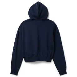 JW Anderson Anchor Embroidery Cropped Hoodie