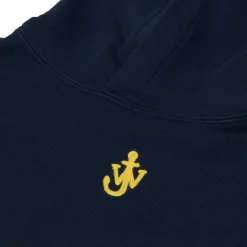JW Anderson Anchor Embroidery Cropped Hoodie