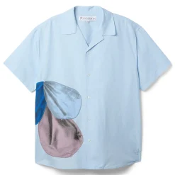 JW Anderson Balloon Embroidery Short Sleeve Shirt