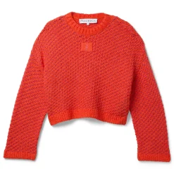 JW Anderson Cropped Open Stitch Jumper