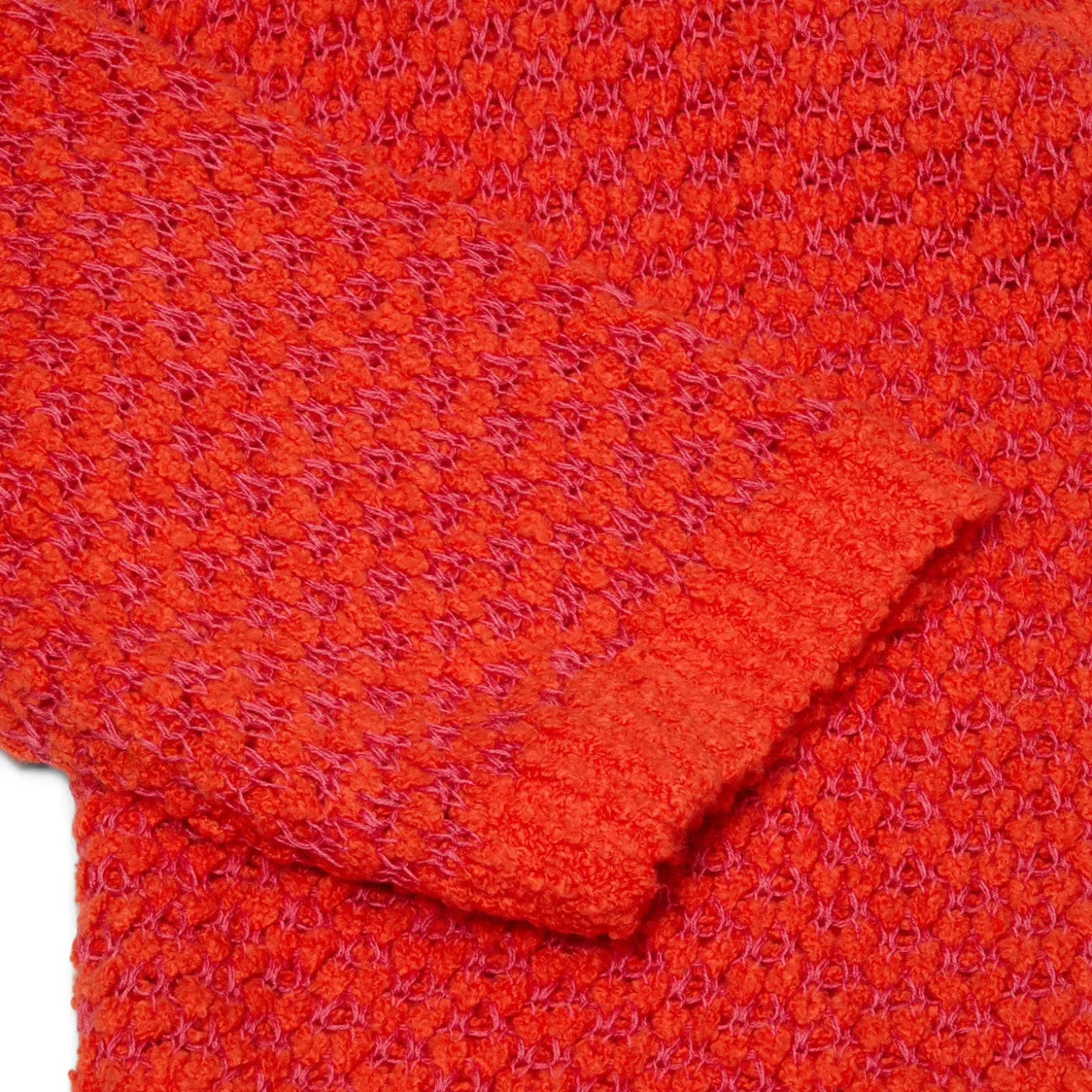 JW Anderson Cropped Open Stitch Jumper