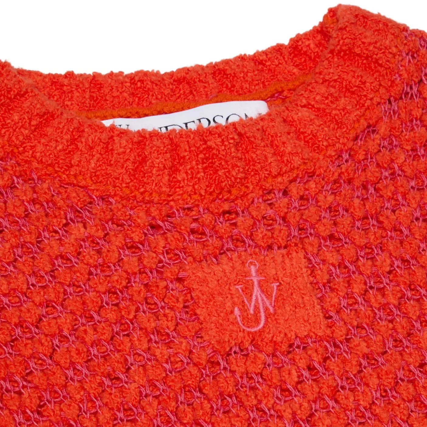 JW Anderson Cropped Open Stitch Jumper