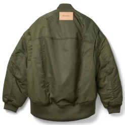 JW Anderson Oversized Curved Hem Bomber Jacket