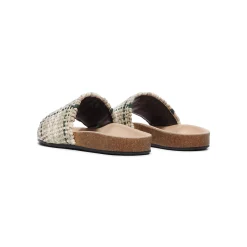 JW Anderson Womens Check Slide