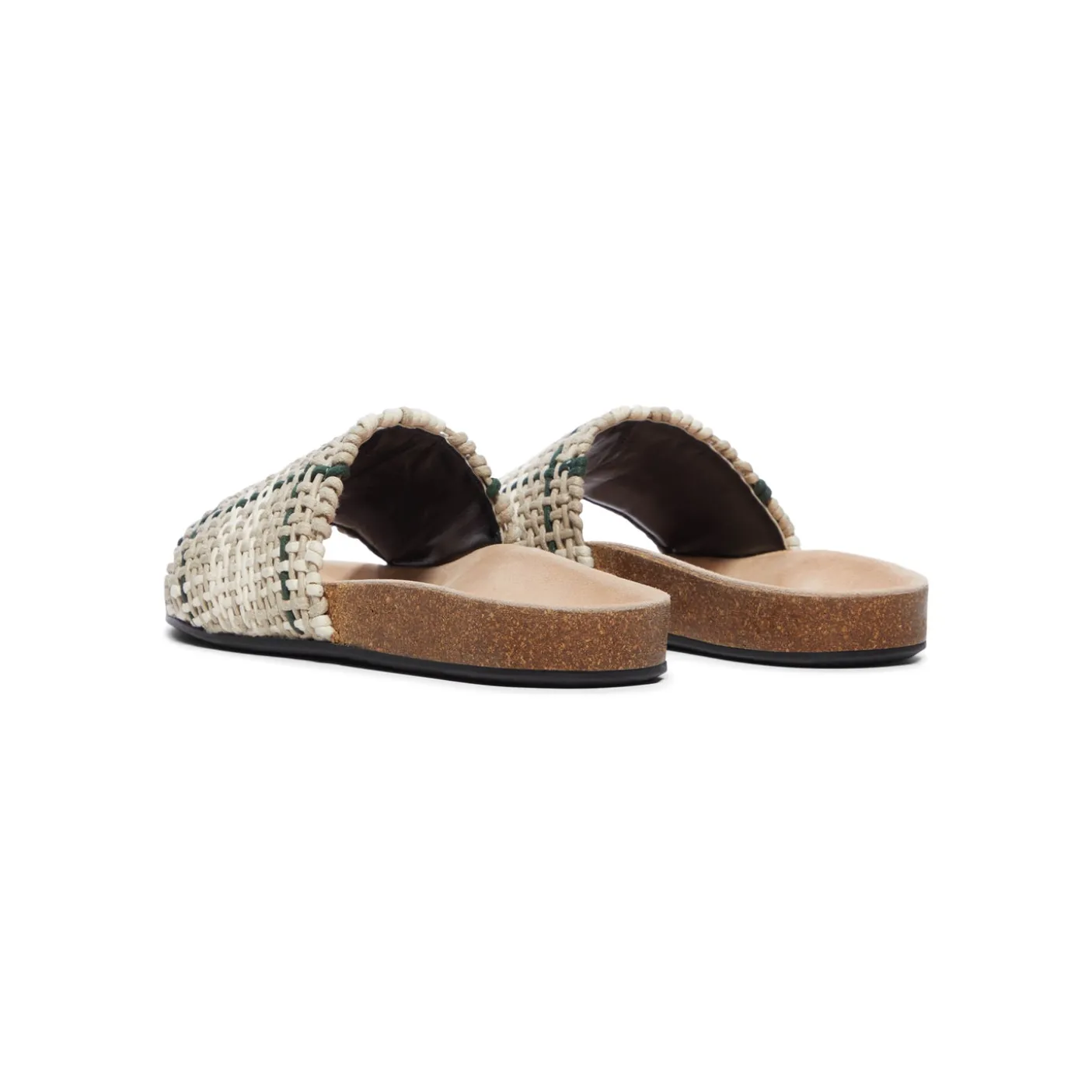 JW Anderson Womens Check Slide