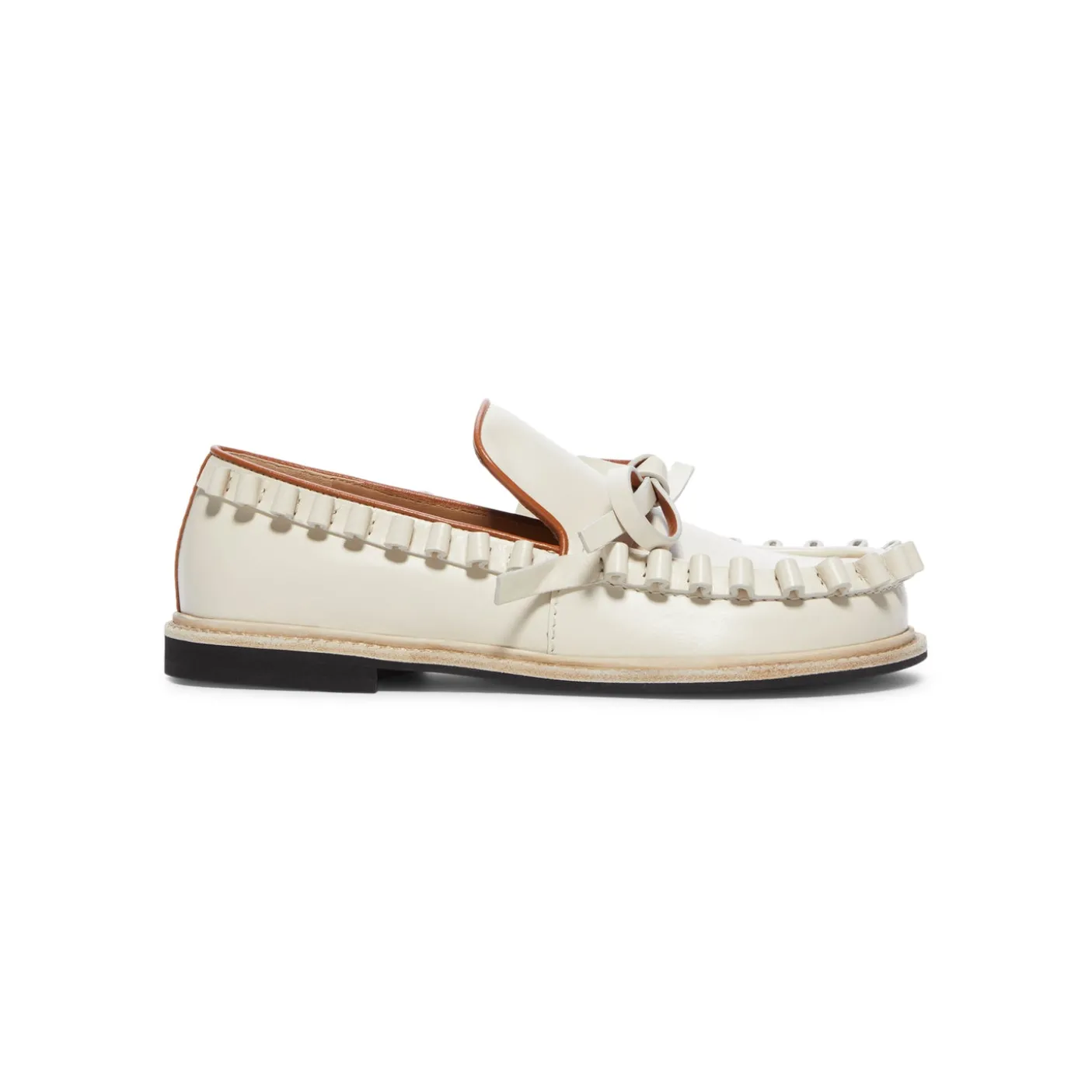 JW Anderson Womens Ruffle Moccassin