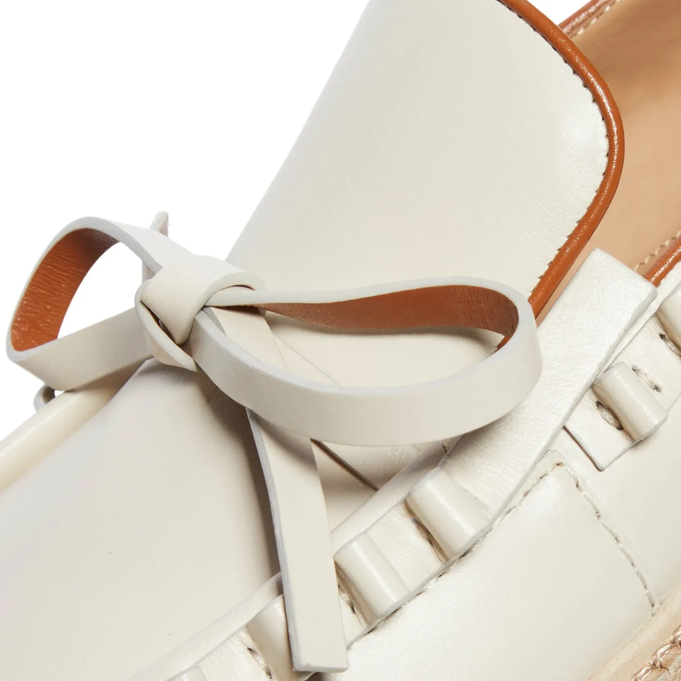 JW Anderson Womens Ruffle Moccassin