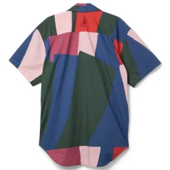 JW Anderson Zip Up Short Sleeve Printed Shirt